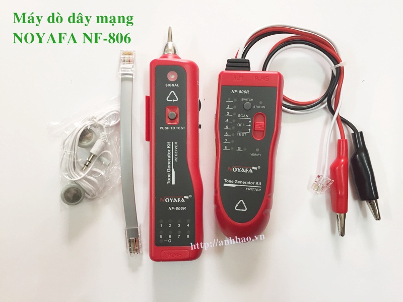 Máy test mạng và dò dây noyafa NF-806R chính hãng